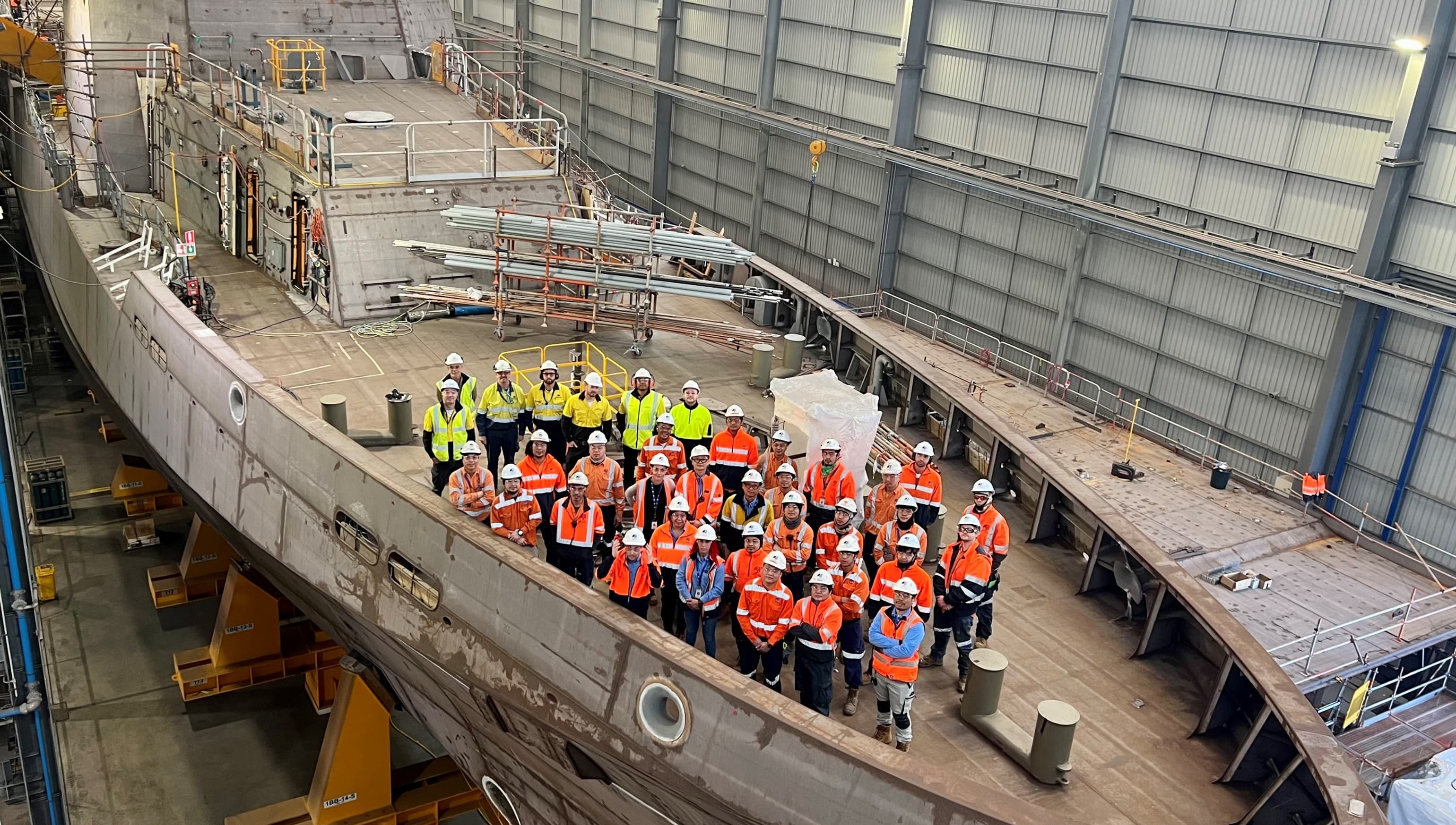 Naval shipyard operations